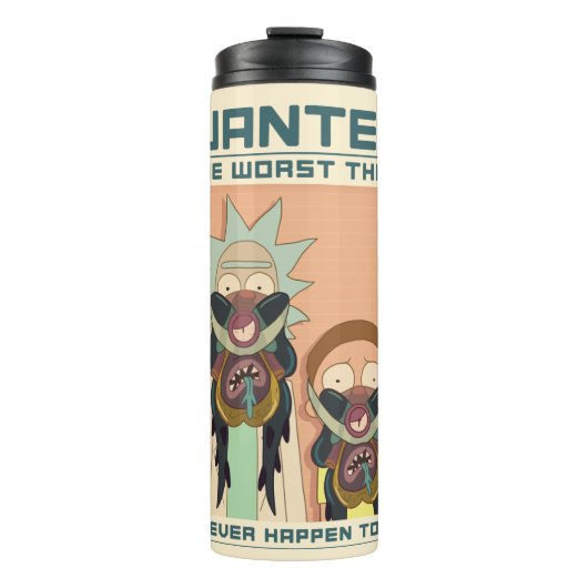 RICK EN MORTY™ | Gezocht Poster van Glorzo Thermosbeker (Voorkant)