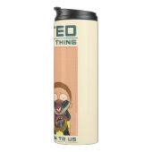 RICK EN MORTY™ | Gezocht Poster van Glorzo Thermosbeker (Geroteerd rechts)