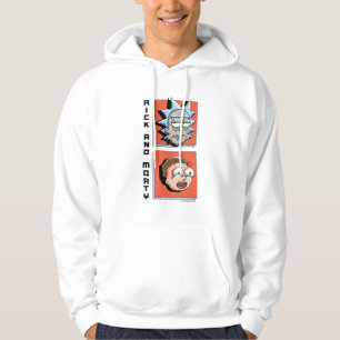 RICK EN MORTY™   Grafisch pixelververbeeld panee Hoodie