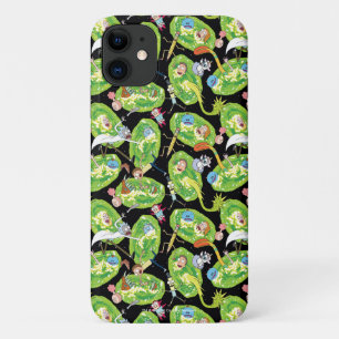 RICK EN MORTY™   Het Portals Patroon doorlopen Case-Mate iPhone Case