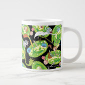 RICK EN MORTY™ | Het Portals Patroon doorlopen Grote Koffiekop (Rechts)