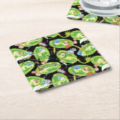 RICK EN MORTY™ | Het Portals Patroon doorlopen Kartonnen Onderzetters (Schuin)