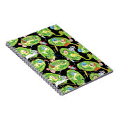 RICK EN MORTY™ | Het Portals Patroon doorlopen Notitieboek (Rechterzijde)