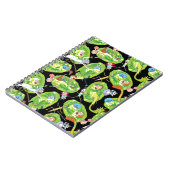 RICK EN MORTY™ | Het Portals Patroon doorlopen Notitieboek (Linkerzijde)