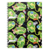 RICK EN MORTY™ | Het Portals Patroon doorlopen Notitieboek (Voorkant)