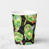 RICK EN MORTY™ | Het Portals Patroon doorlopen Papieren Bekers (Links)