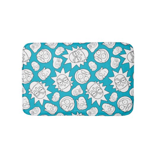 RICK EN MORTY™ | Hoofd van de Smith Familie Patroo Badmat (Voorkant)
