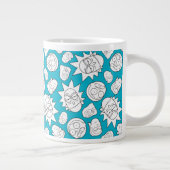 RICK EN MORTY™ | Hoofd van de Smith Familie Patroo Grote Koffiekop (Rechts)