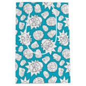 RICK EN MORTY™ | Hoofd van de Smith Familie Patroo Medium Cadeauzakje (Voorkant)