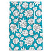 RICK EN MORTY™ | Hoofd van de Smith Familie Patroo Medium Cadeauzakje (Achterkant)