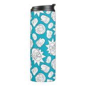 RICK EN MORTY™ | Hoofd van de Smith Familie Patroo Thermosbeker (Gedraaid links)