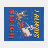 Rick en Morty | I Altijd Sleigh Fleece Deken (Voorkant (Horizontaal))