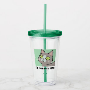 RICK EN MORTY™   Ik kom uit de buitenruimte Acryl Drinkbeker