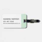 RICK EN MORTY™ | Ik kom uit de buitenruimte Bagagelabel (Achterkant horizontaal)