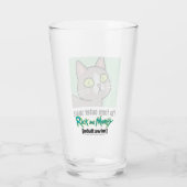 RICK EN MORTY™ | Ik kom uit de buitenruimte Glas (Achterkant)