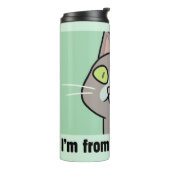 RICK EN MORTY™ | Ik kom uit de buitenruimte Thermosbeker (Gedraaid links)