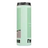 RICK EN MORTY™ | Ik kom uit de buitenruimte Thermosbeker (Achterkant)