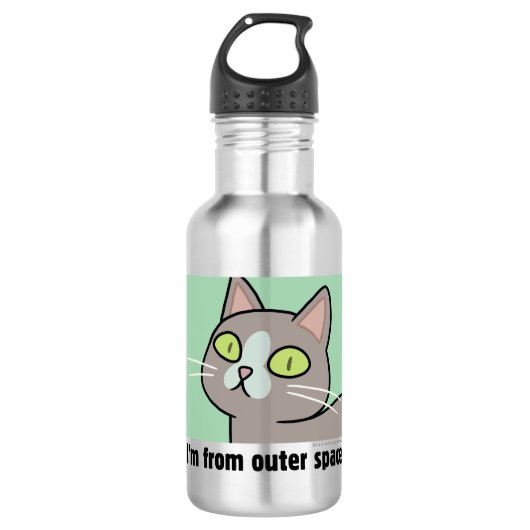 RICK EN MORTY™ | Ik kom uit de buitenruimte Waterfles (Voorkant)