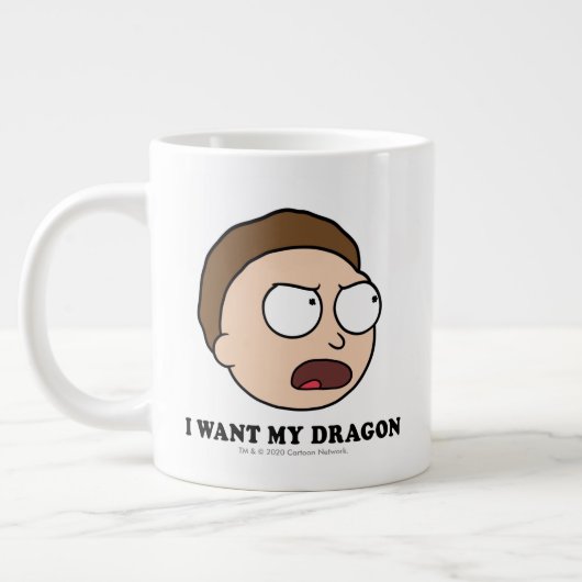 RICK EN MORTY™ | Ik wil mijn draak Grote Koffiekop (Links)