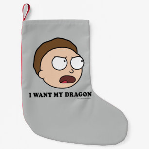 RICK EN MORTY™   Ik wil mijn draak Kleine Kerstsok