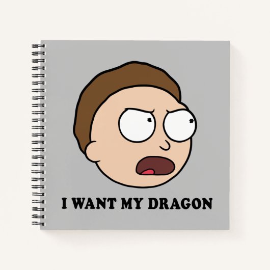 RICK EN MORTY™ | Ik wil mijn draak Notitieboek (Voorkant)