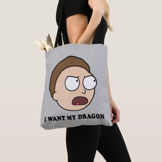 RICK EN MORTY™ | Ik wil mijn draak Tote Bag (Dichtbij)