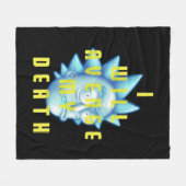RICK EN MORTY™ | Ik zal mijn dood veravenge Fleece Deken (Voorkant (Horizontaal))