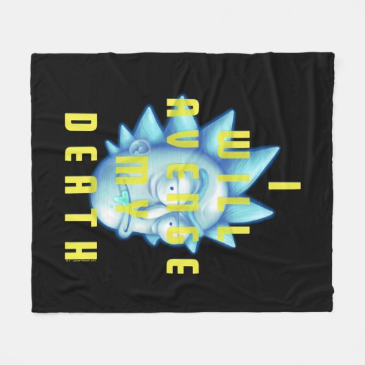 RICK EN MORTY™ | Ik zal mijn dood veravenge Fleece Deken (Voorkant (Horizontaal))