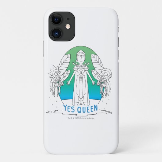 RICK EN MORTY™ | Ja Koningin Case-Mate iPhone Case (Achterkant)