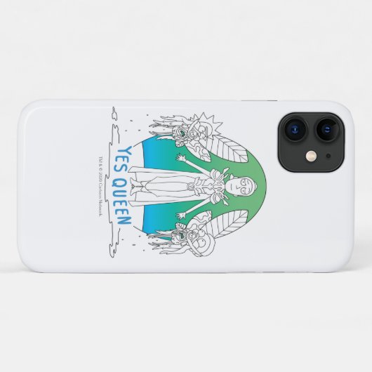 RICK EN MORTY™ | Ja Koningin Case-Mate iPhone Case (Achterkant (horizontaal))