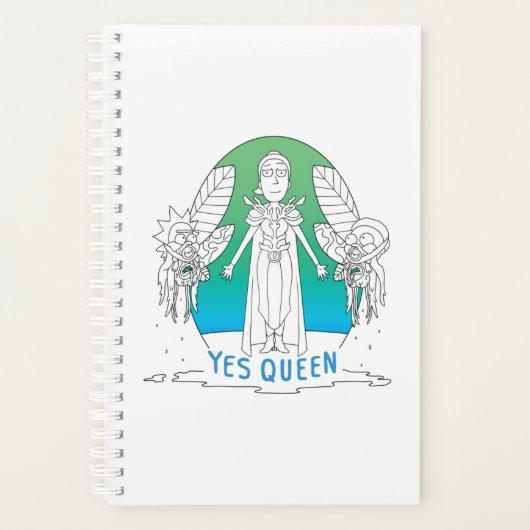 RICK EN MORTY™ | Ja Koningin Planner (Voorkant)