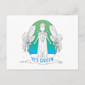 RICK EN MORTY™ | Ja Koningin Uitnodiging Briefkaart (Voorkant)