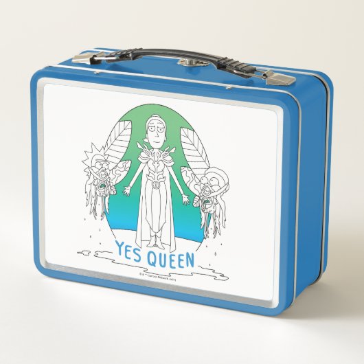 RICK EN MORTY™ | Ja Queen (Achterkant)