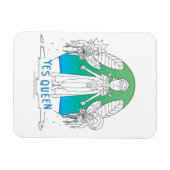 RICK EN MORTY™ | Ja Queen Magneet (Horizontaal)