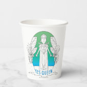 RICK EN MORTY™ | Ja Queen Papieren Bekers (Achterkant)