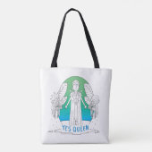 RICK EN MORTY™ | Ja Queen Tote Bag (Achterkant)