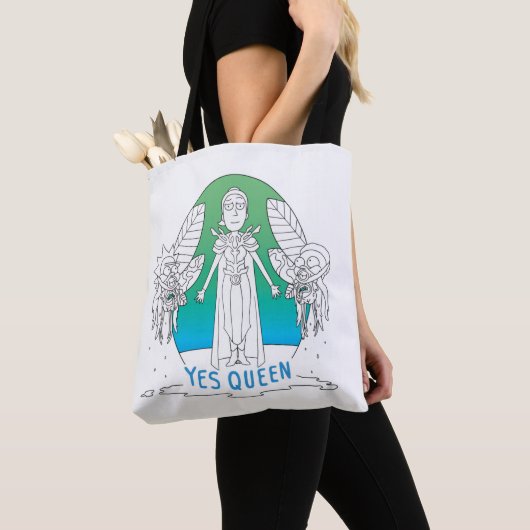 RICK EN MORTY™ | Ja Queen Tote Bag (Dichtbij)