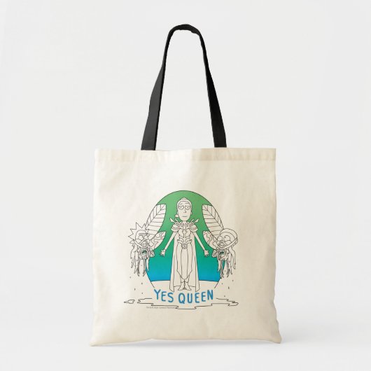 RICK EN MORTY™ | Ja Queen Tote Bag (Voorkant)