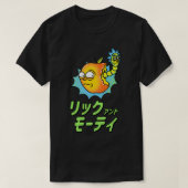 Rick en Morty Japans fruit ad Ad T-shirt (Design voorkant)