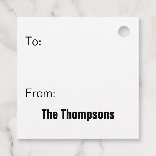 Rick en Morty | Kerstkaarsenpatroon Bedankjes Labels (Achterkant)