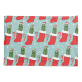 Rick en Morty | Kerstkaarsenpatroon Kussensloop (Achterkant)