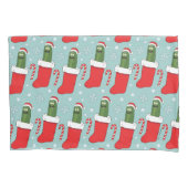 Rick en Morty | Kerstkaarsenpatroon Kussensloop (Voorkant)