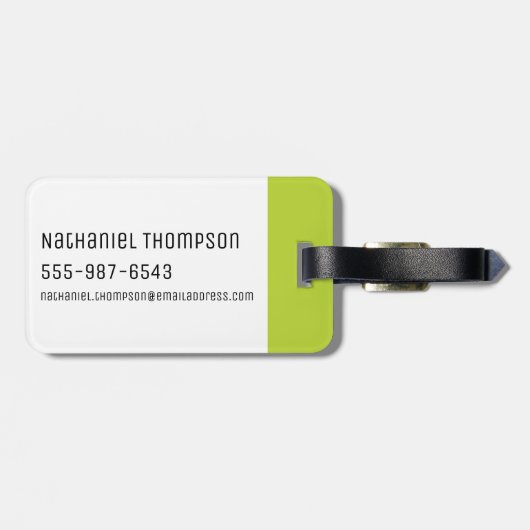 RICK EN MORTY™ | Kijk daar eens naar Bagagelabel (Achterkant horizontaal)