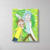 RICK EN MORTY™ | Kijk daar eens naar Canvas Afdruk (Voorkant)