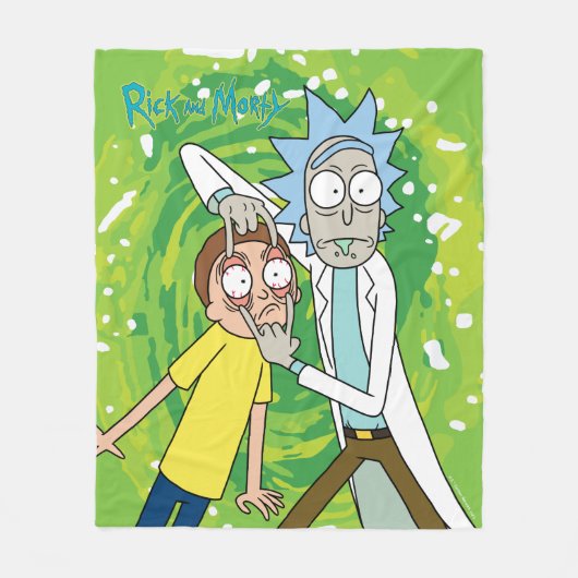 RICK EN MORTY™ | Kijk daar eens naar Fleece Deken (Voorkant)