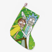 RICK EN MORTY™ | Kijk daar eens naar Kleine Kerstsok (Voorkant (Hangend))
