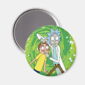RICK EN MORTY™ | Kijk daar eens naar Magneet (Voorkant / Achterkant)