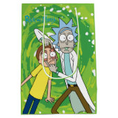 RICK EN MORTY™ | Kijk daar eens naar Medium Cadeauzakje (Achterkant)