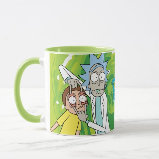RICK EN MORTY™ | Kijk daar eens naar Mok (Links)
