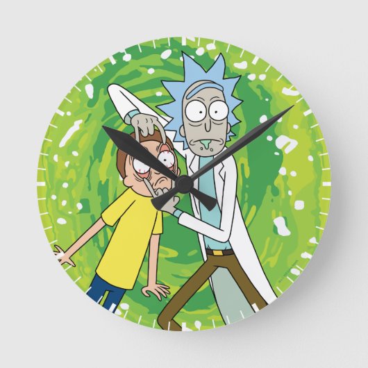 RICK EN MORTY™ | Kijk daar eens naar Ronde Klok (Voorkant)